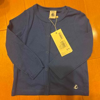 プチバトー(PETIT BATEAU)の【新品未使用】カーディガン(カーディガン/ボレロ)