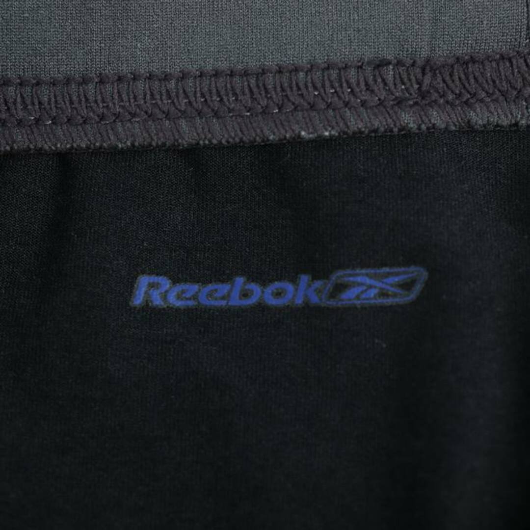 Reebok(リーボック)のリーボック クロップドパンツ ボトムス プレイドライ スポーツウエア レディース Sサイズ ブラック Reebok レディースのパンツ(クロップドパンツ)の商品写真