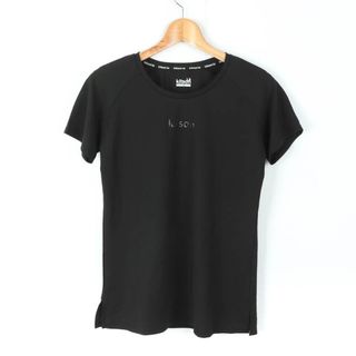 キットソン(KITSON)のキットソン 半袖Ｔシャツ トップス ロゴT ストレッチ スポーツウエア レディース Mサイズ ブラック kitson(Tシャツ(半袖/袖なし))