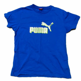 プーマ(PUMA)のPUMA  半袖Tシャツ　150サイズ　ブルー(Tシャツ/カットソー)