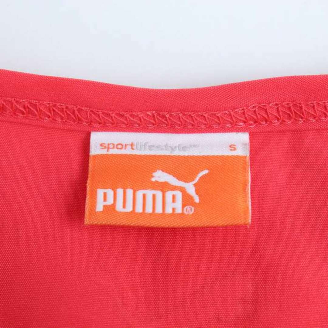 PUMA(プーマ)のプーマ ワンピース トップス ノースリーブ メッシュ スポーツウエア レディース Sサイズ レッド PUMA レディースのワンピース(その他)の商品写真