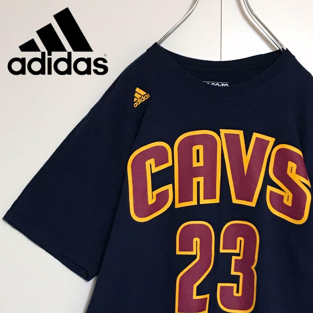 adidas(アディダス)の【人気Lサイズ】アディダス　NBA キャバリアーズ　プリントTシャツ　H841 メンズのトップス(Tシャツ/カットソー(半袖/袖なし))の商品写真