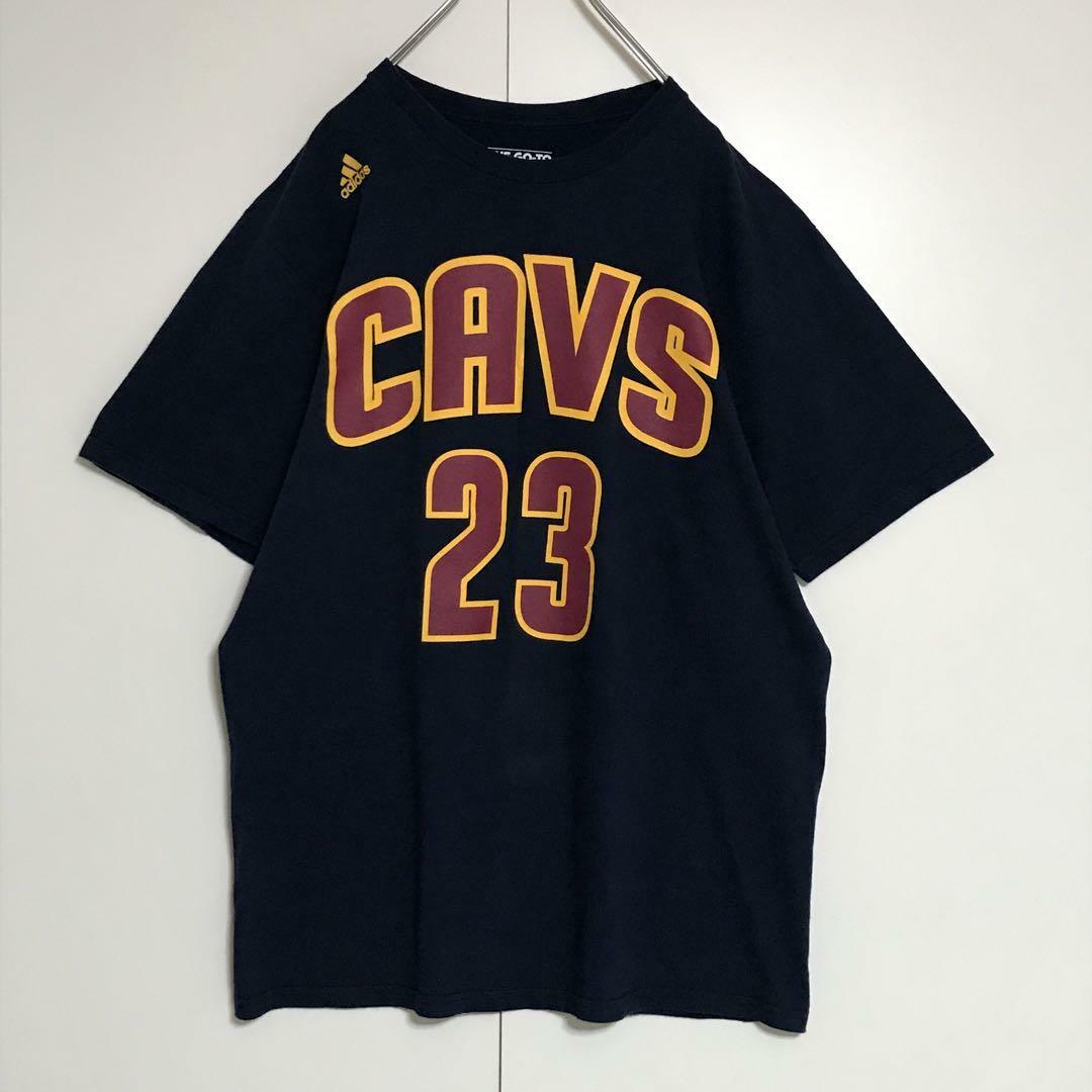 adidas(アディダス)の【人気Lサイズ】アディダス　NBA キャバリアーズ　プリントTシャツ　H841 メンズのトップス(Tシャツ/カットソー(半袖/袖なし))の商品写真