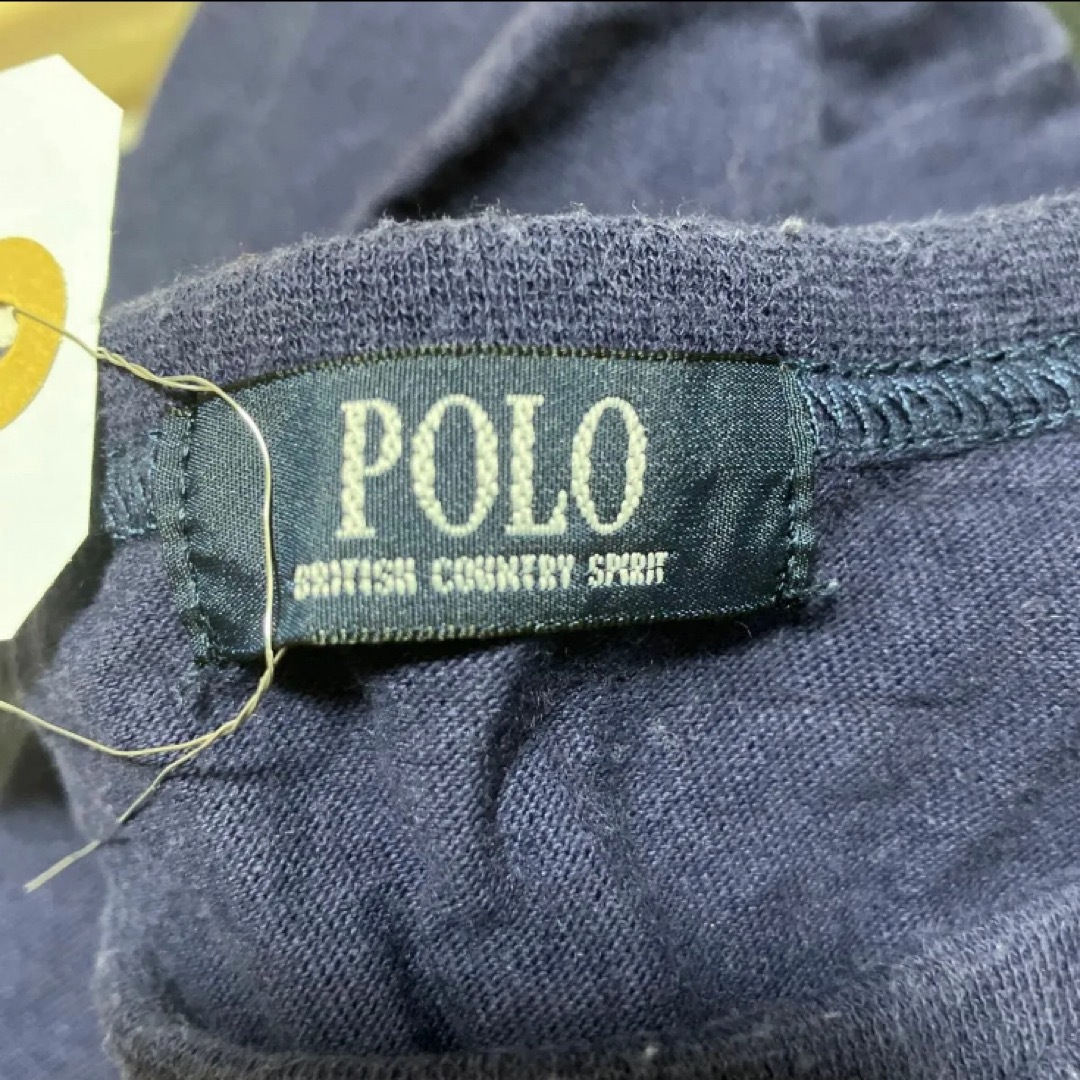 POLO  Tシャツ　120サイズ　ネイビー キッズ/ベビー/マタニティのキッズ服男の子用(90cm~)(Tシャツ/カットソー)の商品写真