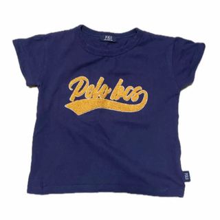 POLO  Tシャツ　120サイズ　ネイビー(Tシャツ/カットソー)