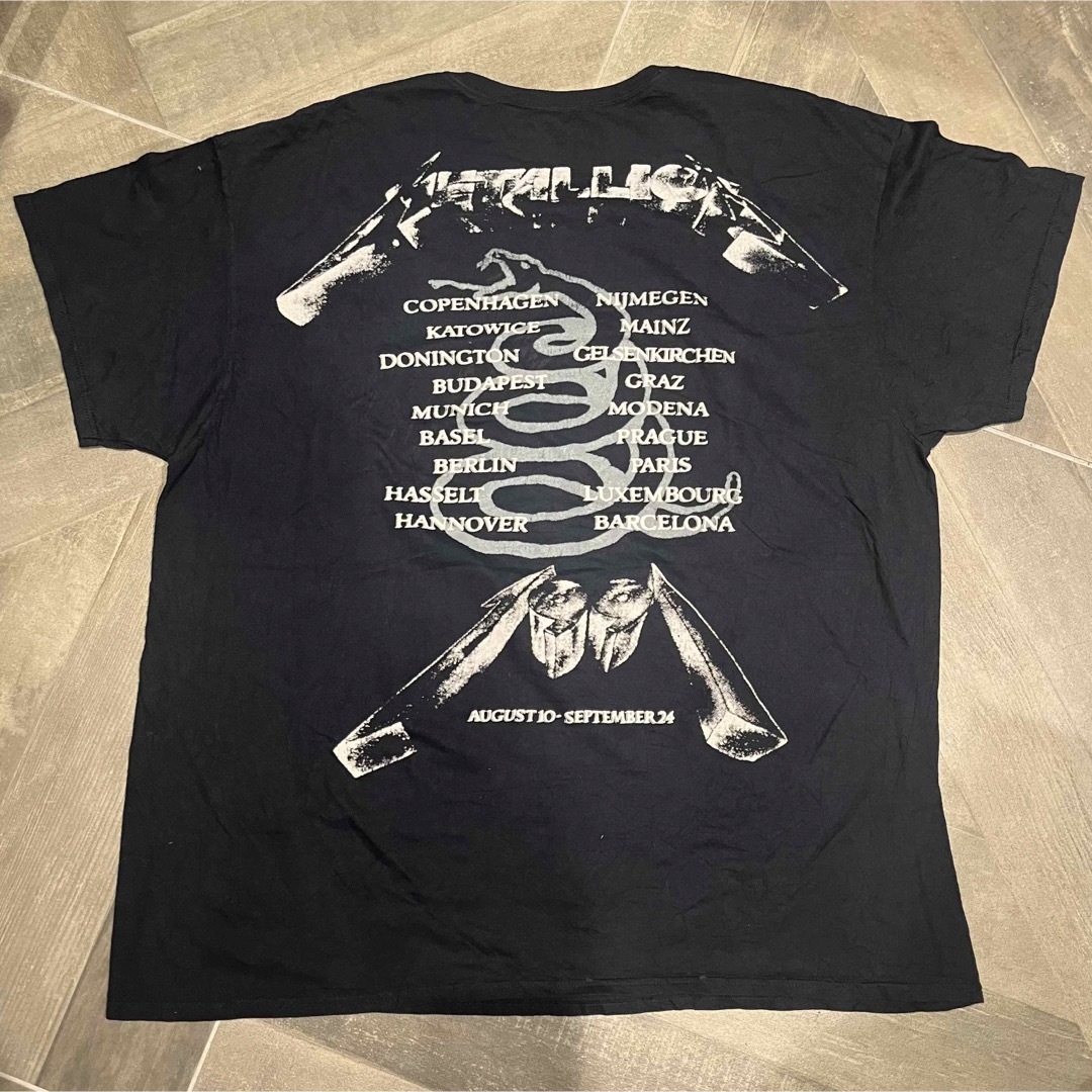 METALLICA メタリカバンドTシャツ/バンT/USED/古着3XL レディースのトップス(Tシャツ(半袖/袖なし))の商品写真