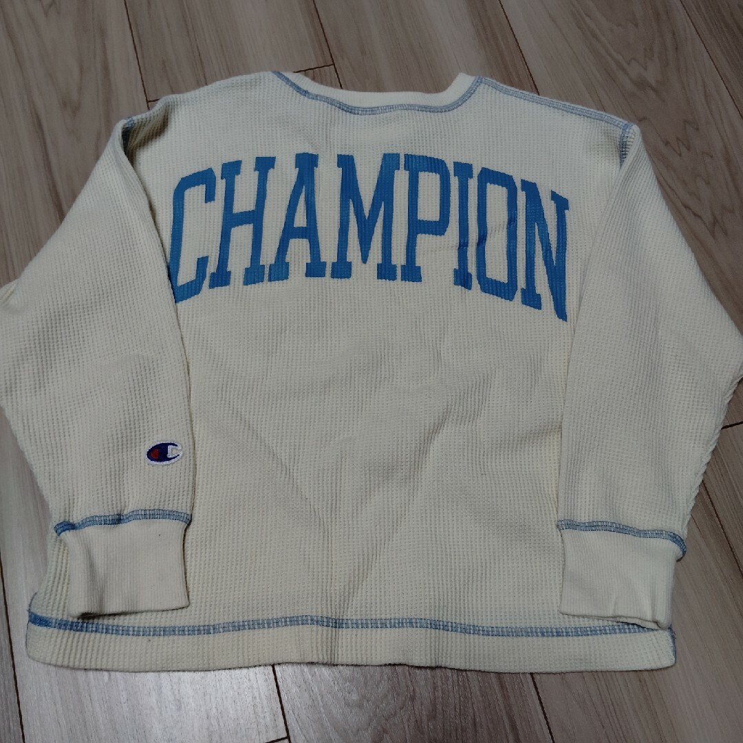 Champion(チャンピオン)のChampionワッフルロンT 110cm キッズ/ベビー/マタニティのキッズ服男の子用(90cm~)(Tシャツ/カットソー)の商品写真