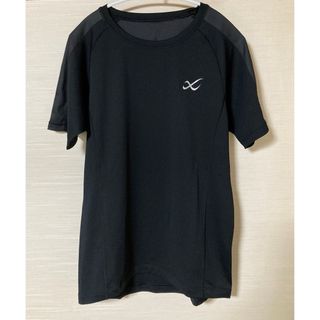 シーダブリューエックス(CW-X)のワコール・CW-X・抗菌Ｔシャツ・Ｍ・黒(ウェア)