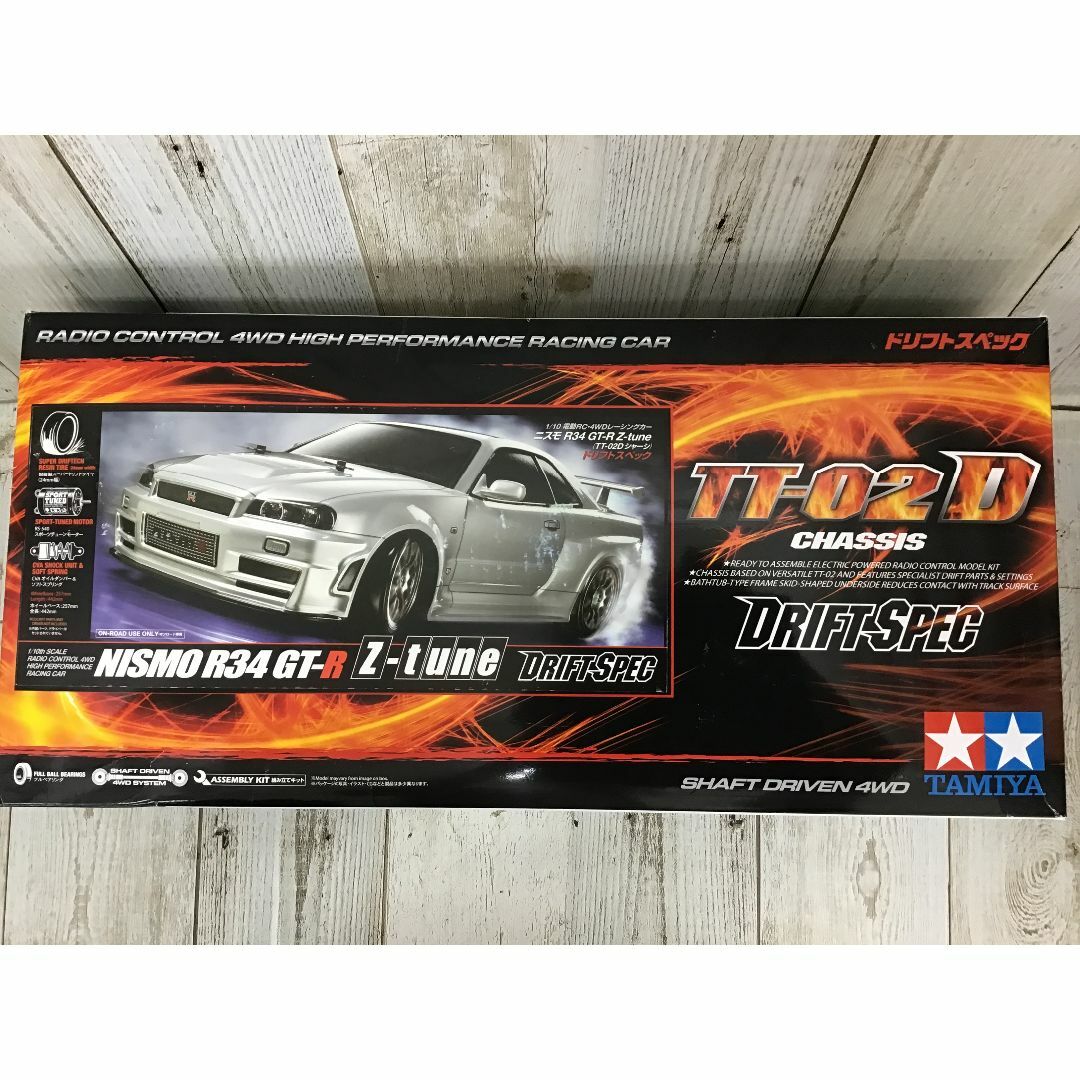 【訳あり】タミヤ　電動RCカーシリーズ No.605 ニスモ R34 GT-R