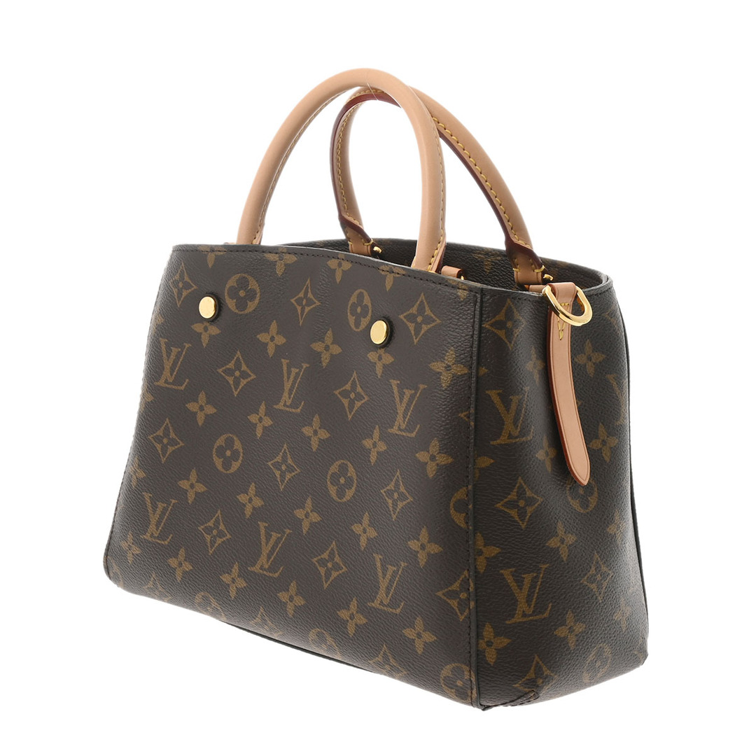 LOUIS VUITTON(ルイヴィトン)の中古 ルイ ヴィトン LOUIS VUITTON M41055 GI4189 レディース ハンドバッグ モノグラム ブラウン モノグラムキャンバス レディースのバッグ(ハンドバッグ)の商品写真