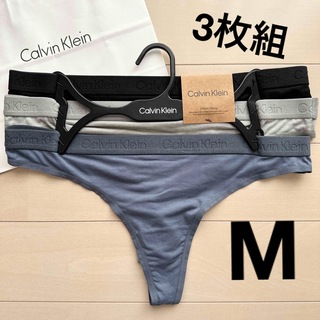 カルバンクライン(Calvin Klein)のカルバンクライン 下着 セット ショーツ Tバック M L ブラック 黒 パンツ(ショーツ)
