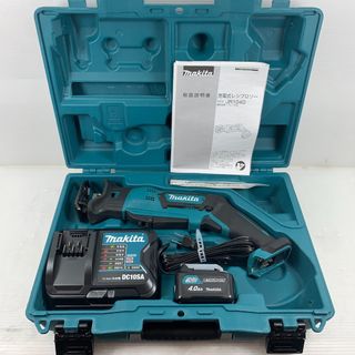 マキタ(Makita)のκκMAKITA マキタ 電動工具 レシプロソー 充電器・充電池1個・ケース付 コードレス式 10.8v 0005175 JR104D ブルー(その他)