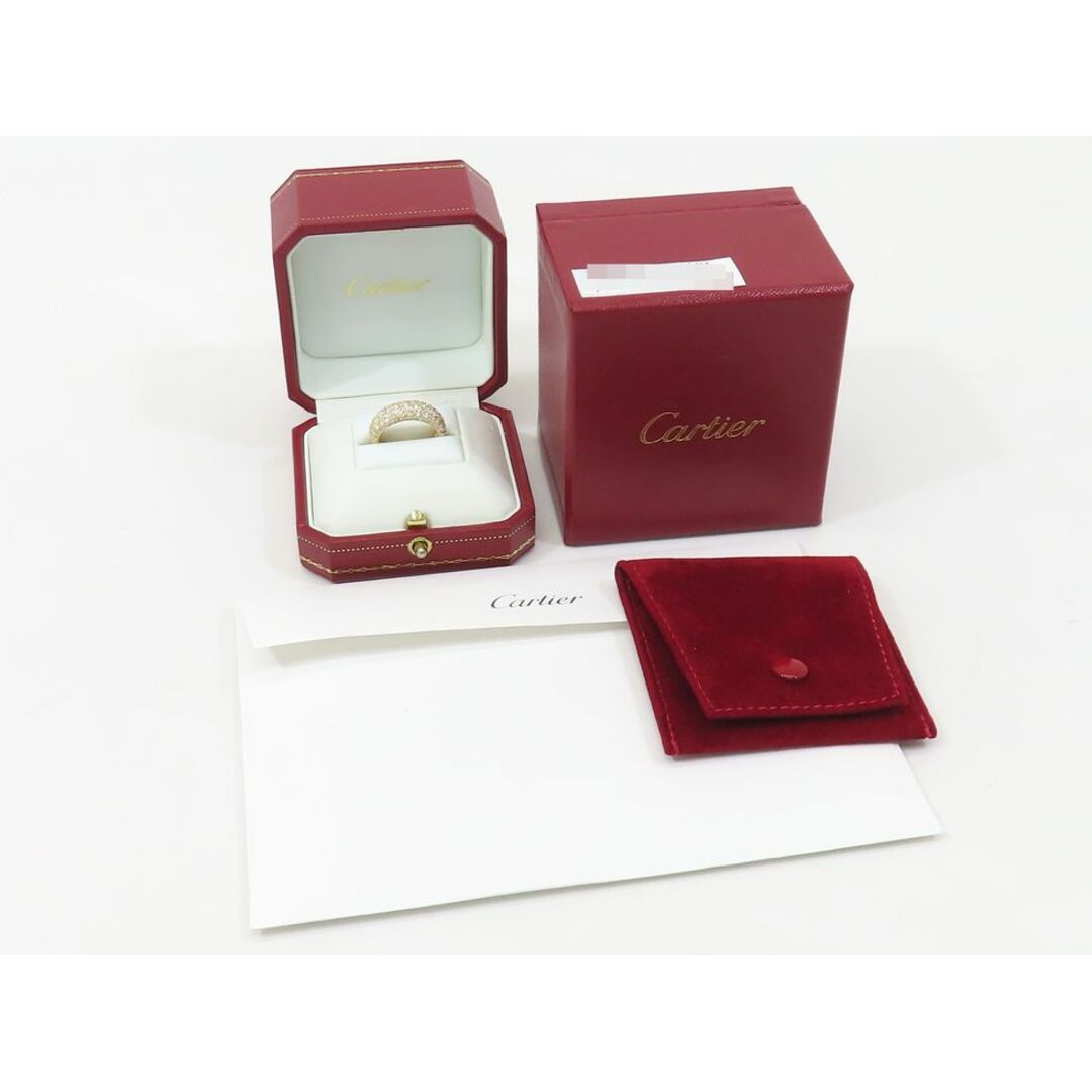 Cartier(カルティエ)のカルティエ B4192300 K18YG メレダイヤ エタンセル ミミスター リング ＃51 【池袋店】【中古】 レディースのアクセサリー(リング(指輪))の商品写真