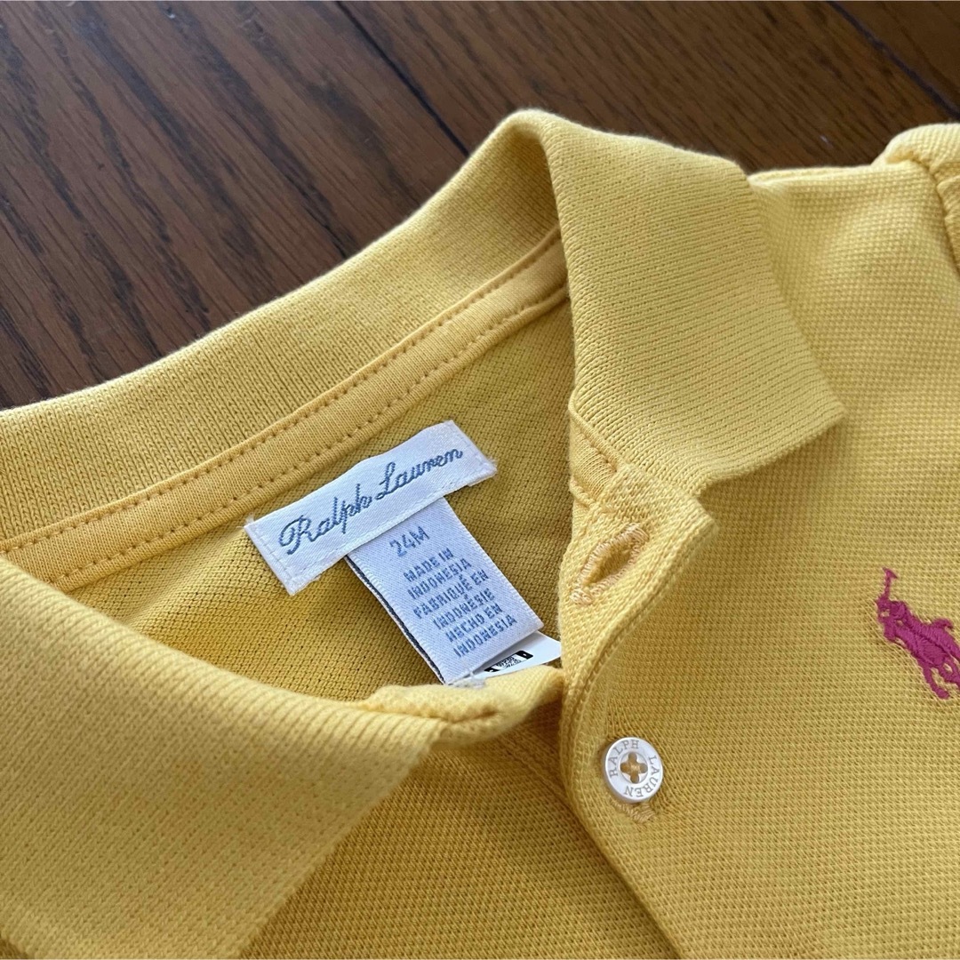 Ralph Lauren(ラルフローレン)のRalph Lauren新品ベビー用ロンパース　ワンピース 24M キッズ/ベビー/マタニティのキッズ服女の子用(90cm~)(ワンピース)の商品写真