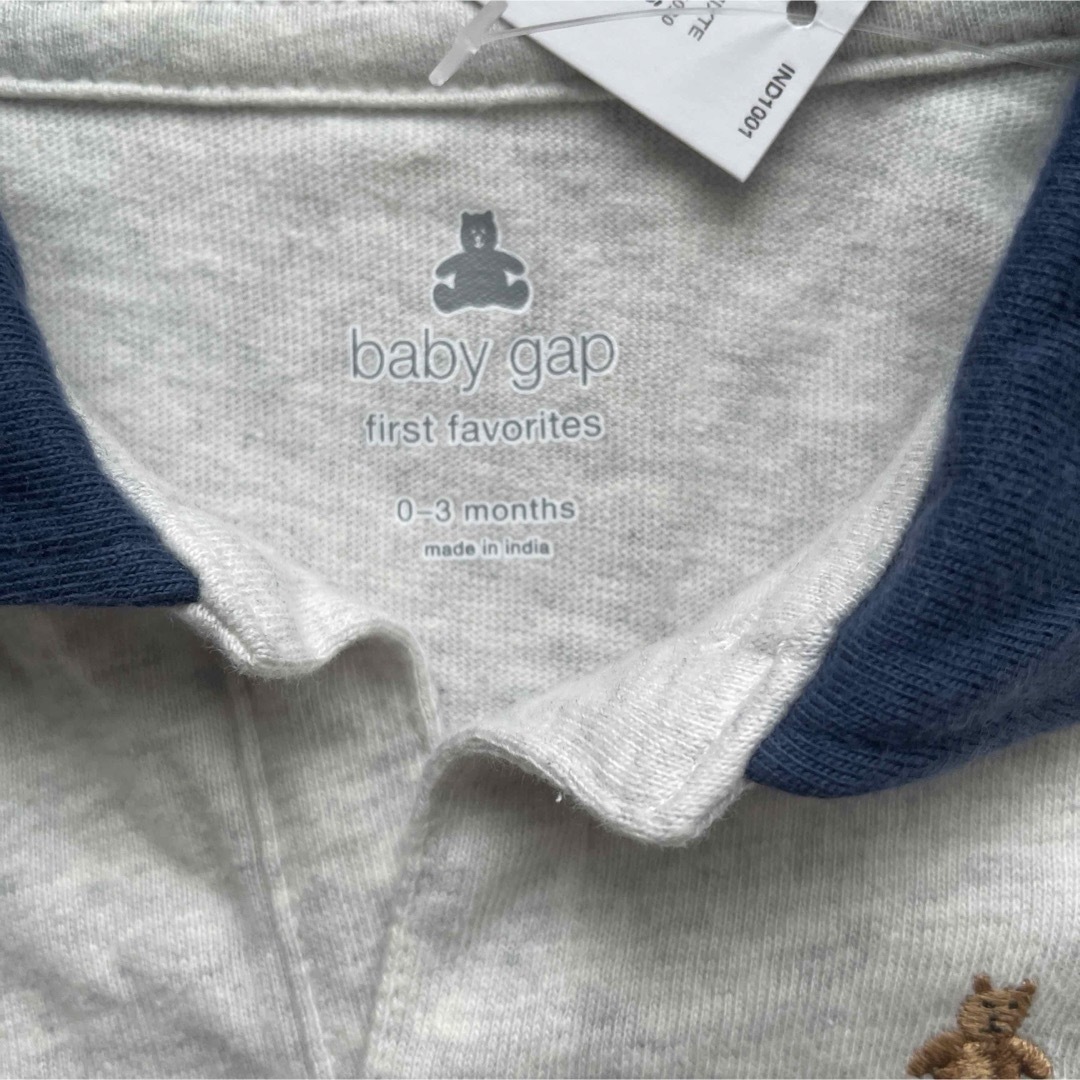 GAP Kids(ギャップキッズ)のGAP  BABY 新生児　0-3ヶ月 キッズ/ベビー/マタニティのベビー服(~85cm)(ロンパース)の商品写真