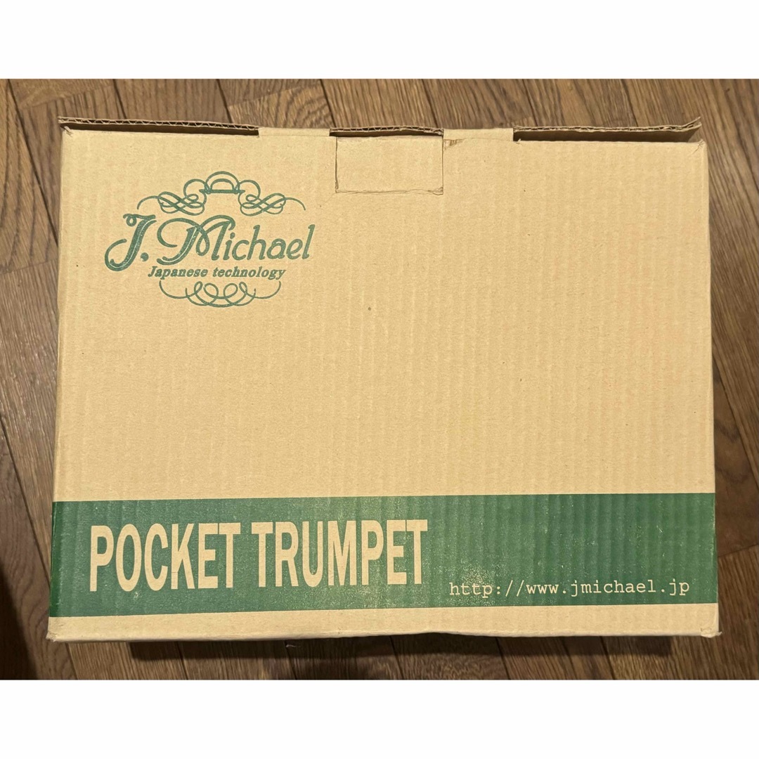 新品未使用J.Michael Jマイケル ポケットトランペット TR-350P 楽器の管楽器(トランペット)の商品写真