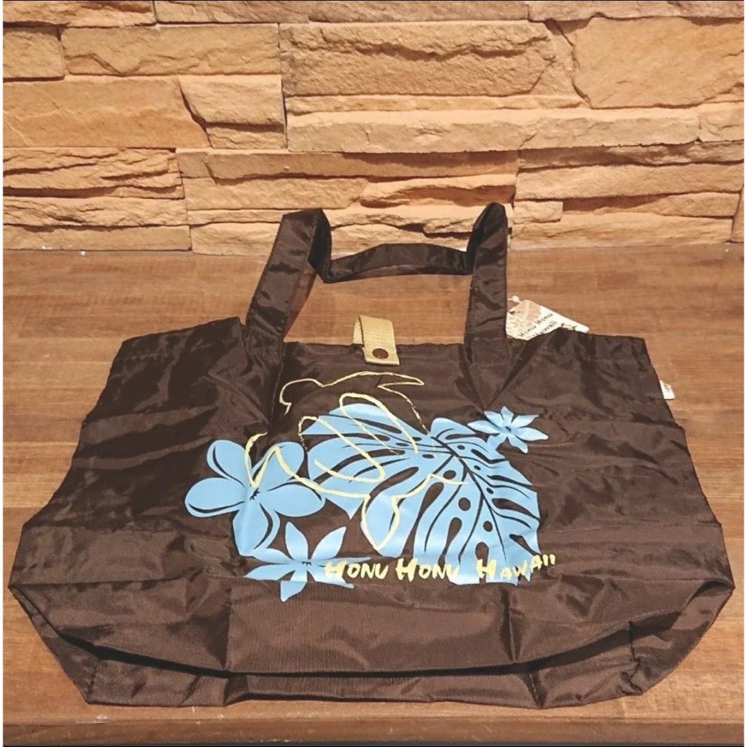 【新品未使用】HAWAIIAN(ハワイアン)柄のエコバッグ ⑤ レディースのバッグ(エコバッグ)の商品写真