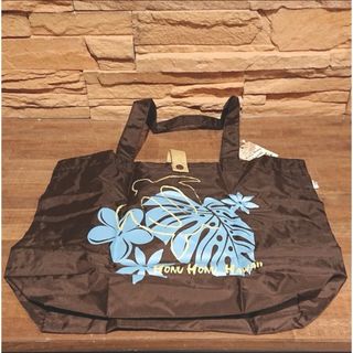 【新品未使用】HAWAIIAN(ハワイアン)柄のエコバッグ ⑤(エコバッグ)