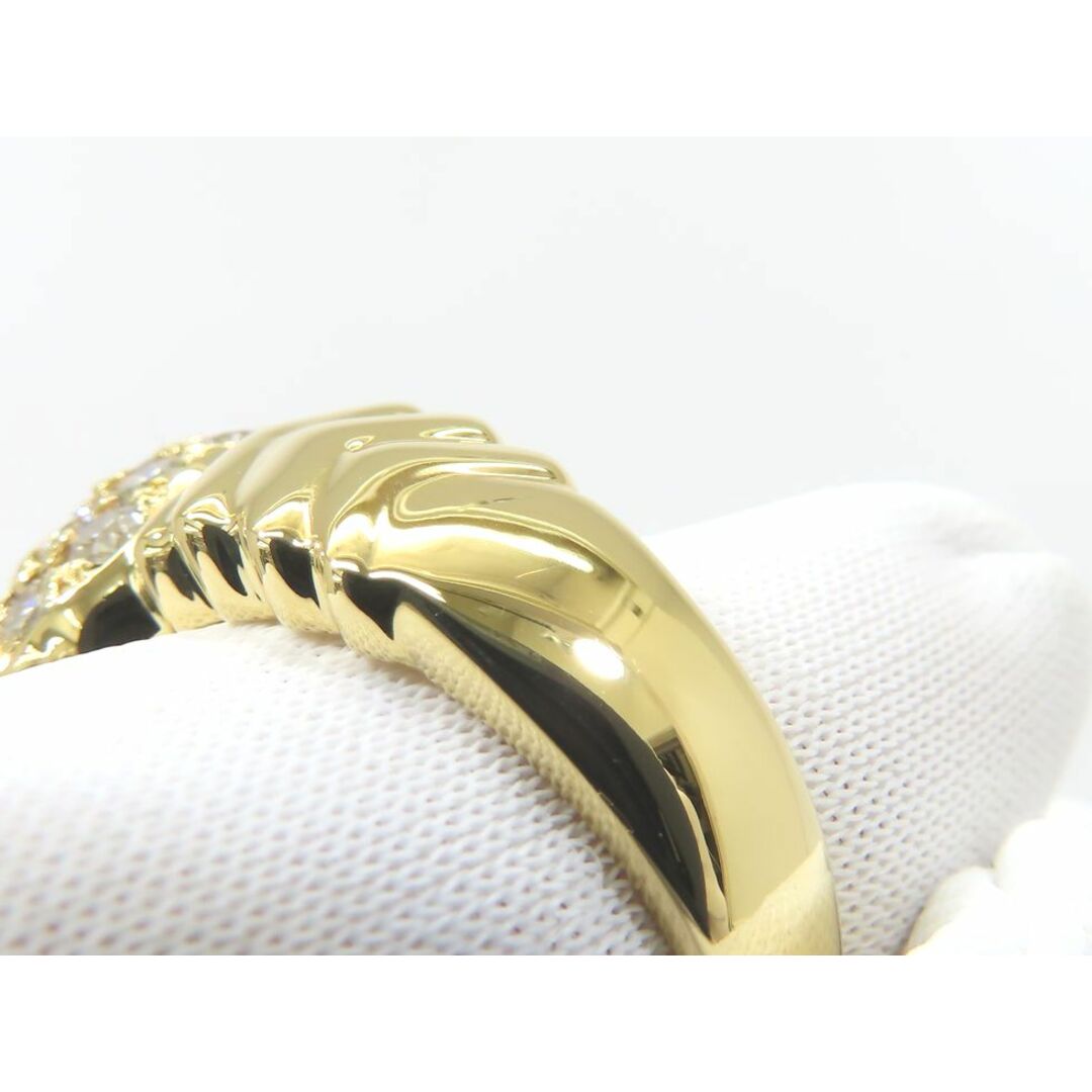 K18YG ダイヤモンド1.00ct リング #10.5 【池袋店】【中古】 レディースのアクセサリー(リング(指輪))の商品写真