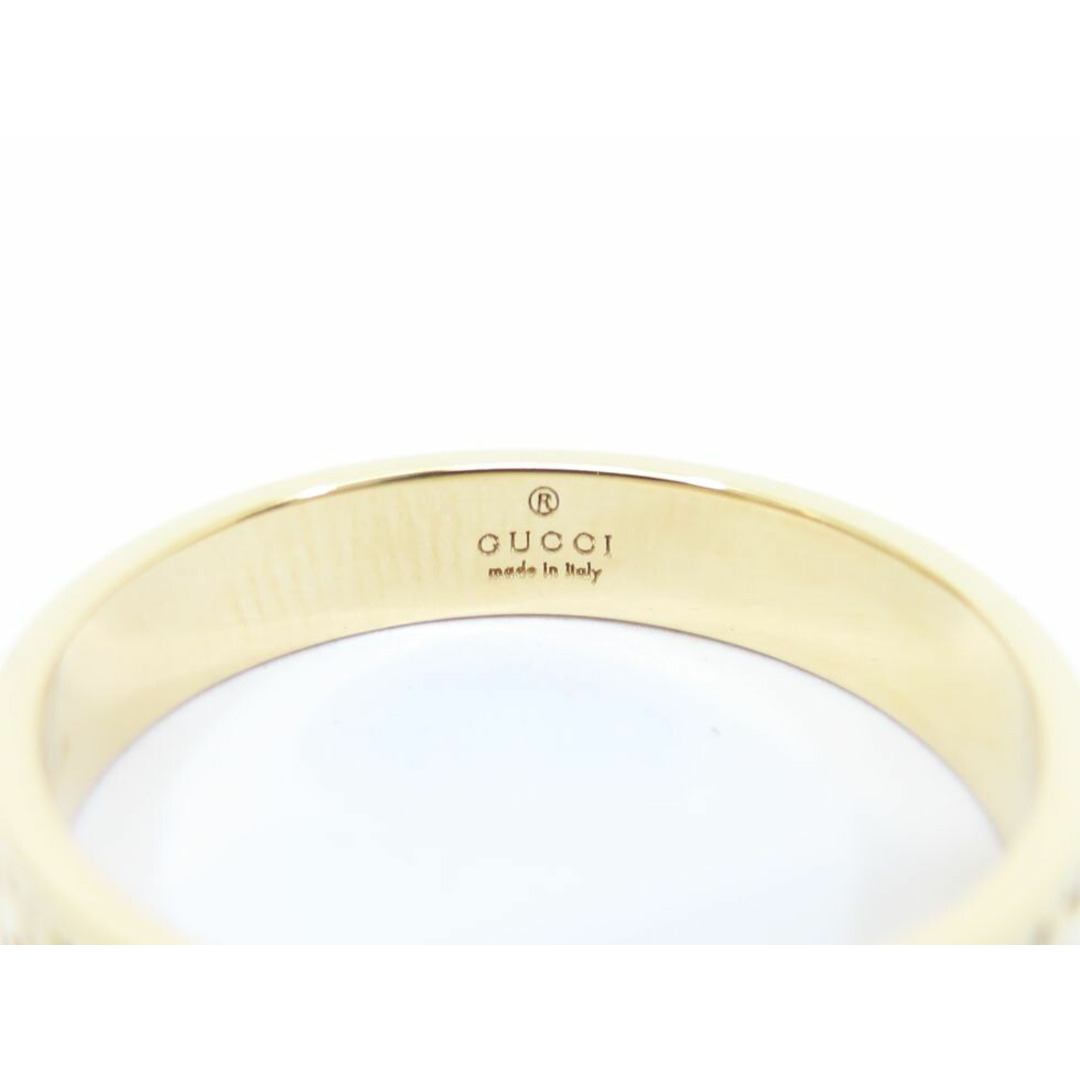 Gucci(グッチ)のグッチ K18YG アイコン リング  #17【池袋店】【中古】 レディースのアクセサリー(リング(指輪))の商品写真