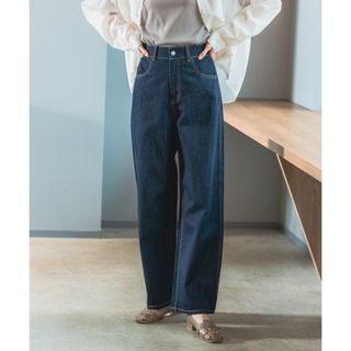 グローバルワーク(GLOBAL WORK)の美品✿ グローバルワーク GOODデニムバギーパンツ　ネイビー(デニム/ジーンズ)