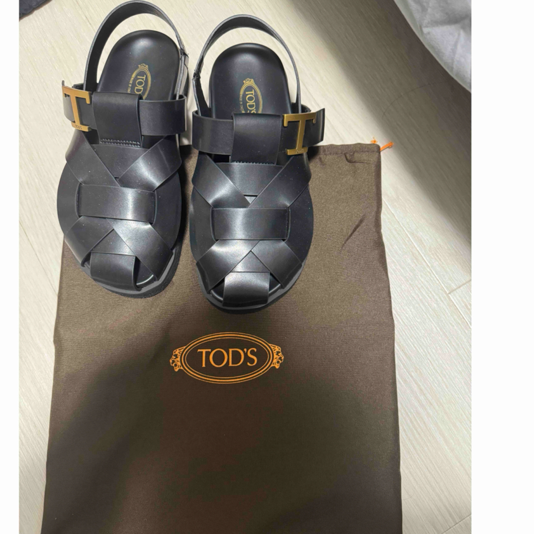 TOD'S(トッズ)のTod's トッズレザー ケージサンダル レディースの靴/シューズ(サンダル)の商品写真