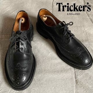 トリッカーズ(Trickers)の黒　Tricker's Bourton トリッカーズ　バートン　シューツリー付属(ドレス/ビジネス)