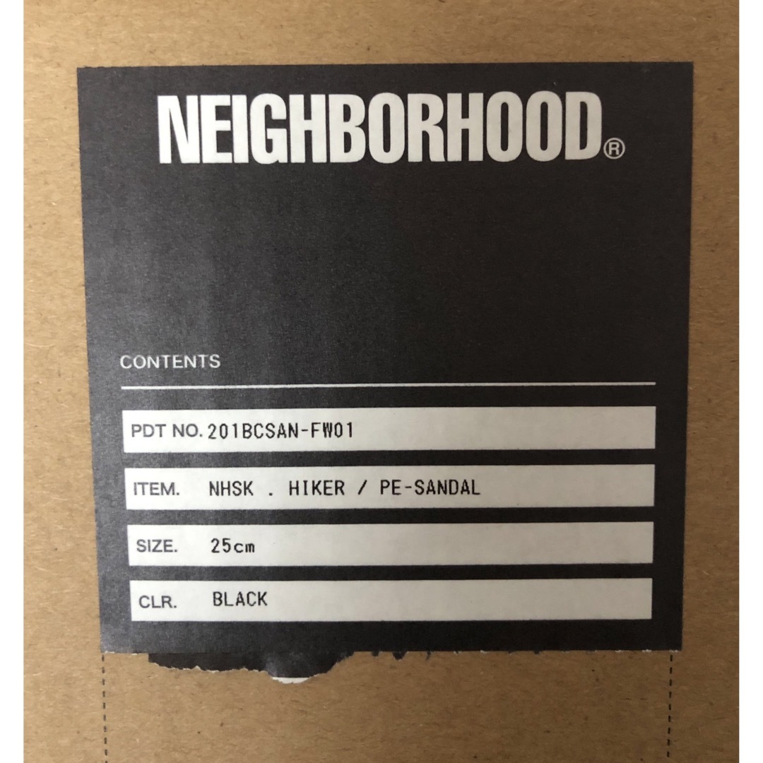 NEIGHBORHOOD(ネイバーフッド)のネイバーフッド　シャカ　ハイカー　25cm メンズの靴/シューズ(サンダル)の商品写真