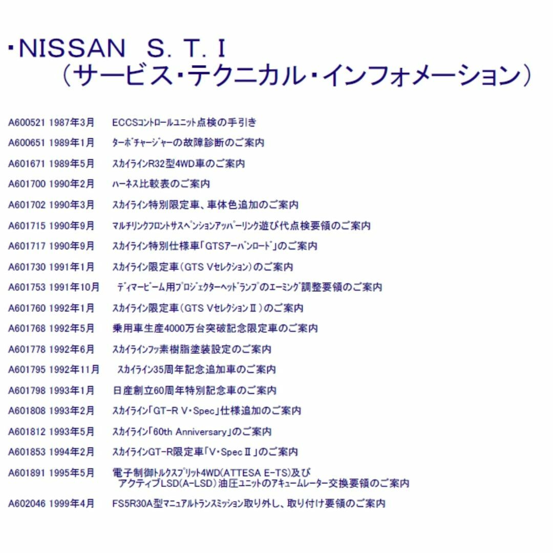 HCR32スカイライン 整備要領書・配線図集他大量+電子パーツカタログFAST 自動車/バイクの自動車(カタログ/マニュアル)の商品写真