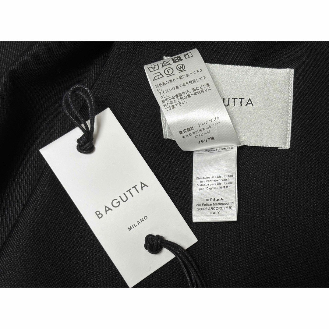 BAGUTTA(バグッタ)のBAGUTTA コットン&ポリエステル スタンドカラー ブルゾン XS バグッタ メンズのジャケット/アウター(ブルゾン)の商品写真