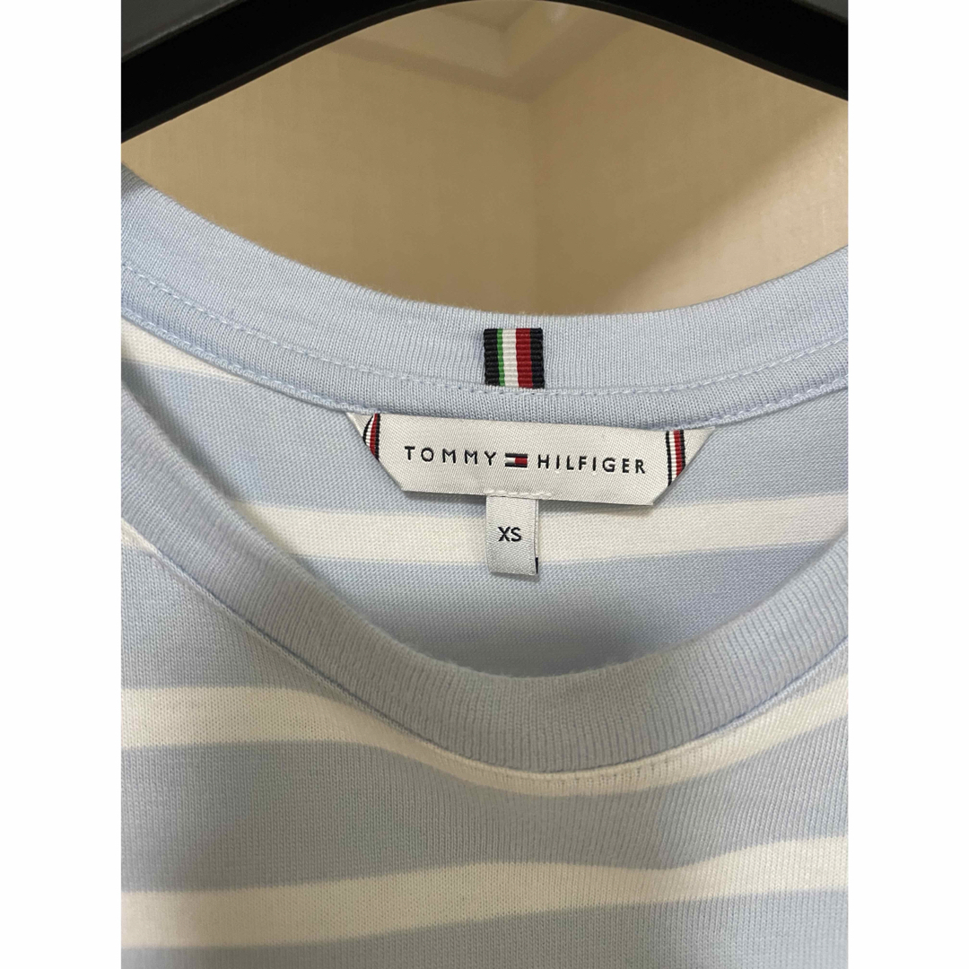 TOMMY HILFIGER(トミーヒルフィガー)のTOMMY HILFIGER(トミーヒルフィガー) ワンピース Tシャツ レディースのワンピース(ひざ丈ワンピース)の商品写真