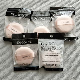 コスメデコルテ(COSME DECORTE)のコスメデコルテ　フェイスパウダー用パフ【5個】新品・未開封-COSME(パフ・スポンジ)