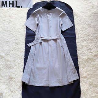 MHL. - 2　MHL.　WASHED END ON END　シンチバック　ワンピース