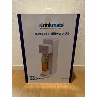 ドリンクメイト(drinkmate)の炭酸水メーカーdrinkmate DRM1012 WHITE ドリンクメイト(その他)