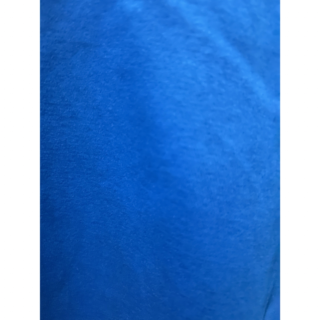 nano・universe(ナノユニバース)のNANO universe シルケットスムースキーネックTシャツ　Sサイズ　青 メンズのトップス(Tシャツ/カットソー(半袖/袖なし))の商品写真