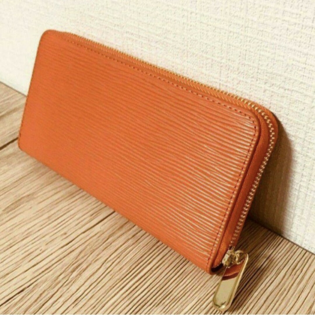 長財布　オレンジ　エピ レディースのファッション小物(財布)の商品写真