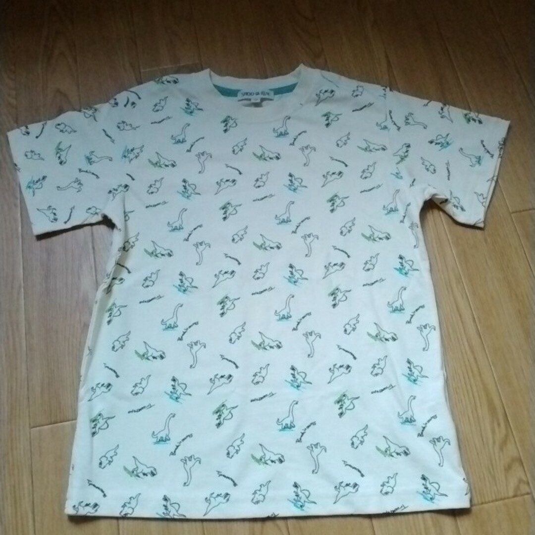 SHOO・LA・RUE(シューラルー)のシューラルー恐竜Tシャツ120 キッズ/ベビー/マタニティのキッズ服男の子用(90cm~)(Tシャツ/カットソー)の商品写真