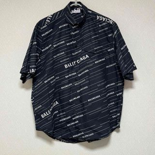 バレンシアガ(Balenciaga)のBALENCIAGA  バレンシアガ ロゴ ショートスリーブシャツ(シャツ)