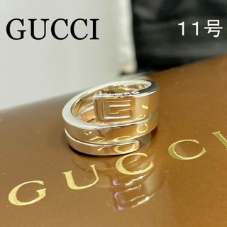 Gucci - 新品仕上 グッチ スネーク スパイラル リング シルバー 指輪 925 11号