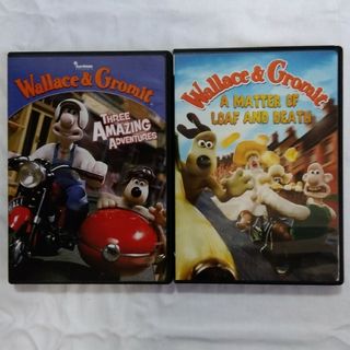 US版「ウォレスとグルミット」DVD２枚 Wallace & Gromit(キッズ/ファミリー)