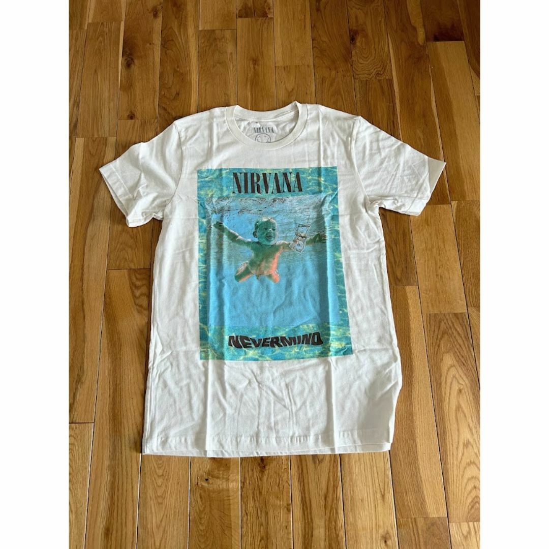 MUSIC TEE(ミュージックティー)のNIRVANA Ripple Overlay Tシャツ オフィシャル 公式 メンズのトップス(Tシャツ/カットソー(半袖/袖なし))の商品写真