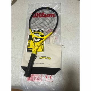 ウィルソン(wilson)のウイルソン  クラッシュ100 V2 ミニオンズコラボ G2 ほぼ新品　おまけ付(ラケット)