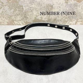 ナンバーナイン(NUMBER (N)INE)のNUMBER (N)INE ナンバーナイン レザー ボディバッグ(ボディーバッグ)