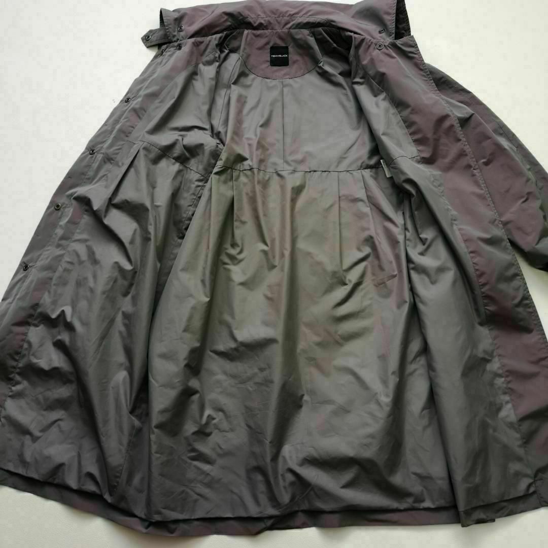 PENNY BLACK(ペニーブラック)のペニーブラック　光沢　ジャンパー　ブルゾン　ライトアウター　玉虫色　J42　紫 レディースのジャケット/アウター(トレンチコート)の商品写真