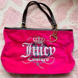 ジューシークチュール(Juicy Couture)の【人気品】juicy couture  ジューシークチュール　バッグ ピンク(トートバッグ)