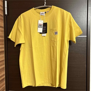 VISION STREET WEAR新品タグ付定価1900円＋税イエローTシャツ(Tシャツ/カットソー(半袖/袖なし))