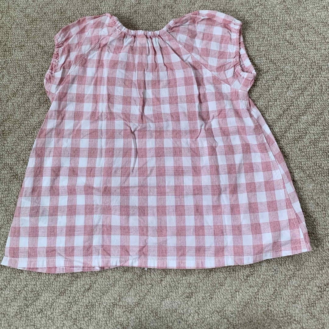 MUJI (無印良品)(ムジルシリョウヒン)のブラウス　３セット キッズ/ベビー/マタニティのキッズ服女の子用(90cm~)(ブラウス)の商品写真