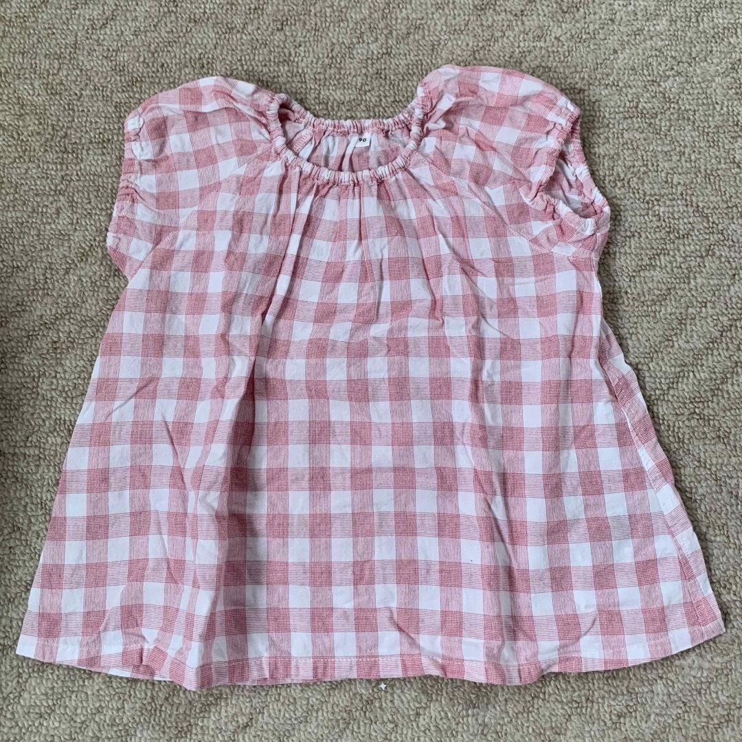 MUJI (無印良品)(ムジルシリョウヒン)のブラウス　３セット キッズ/ベビー/マタニティのキッズ服女の子用(90cm~)(ブラウス)の商品写真