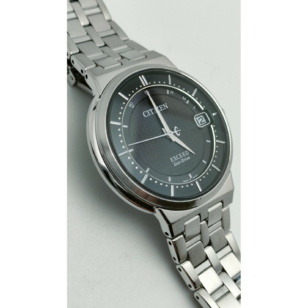 CITIZEN(シチズン)の高級ドレスウォッチ　シチズン　エクシード　電波ソーラー　超薄型電波時計 メンズの時計(腕時計(アナログ))の商品写真