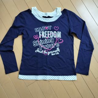 美品★Material Blue bis★kids160 カットソー(Tシャツ/カットソー)